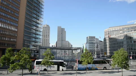 Berlin Potsdamer Platz Stock Footage 41803021