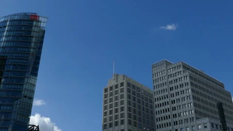 Berlin Potsdamer Platz Video stock 99744324