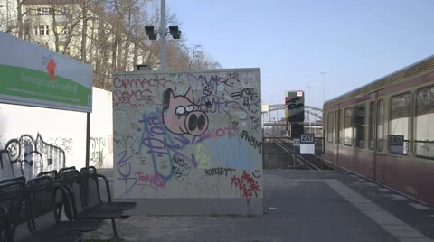 Berlin Railway Station Stock Footage 63522161