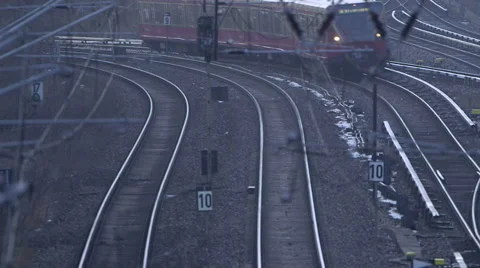 Berlin Railway Station Video stock 63522814