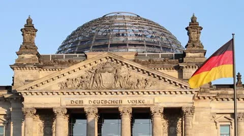 Berlin Reichstag Stock Footage 8915985