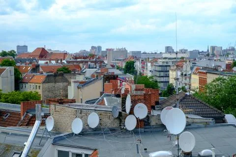 Berlin Rooftops Foto stock