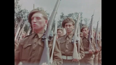 Berlin in ruins Stock Footage 253687338