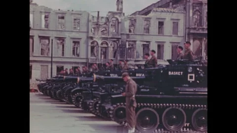 Berlin in ruins Stock Footage 253688575