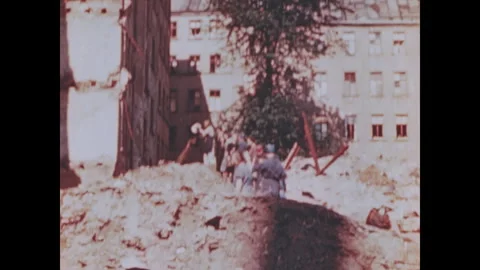 Berlin ruins Video stock 253689538