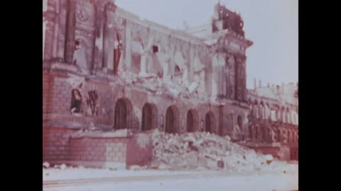 Berlin ruins Stock Footage 253689983