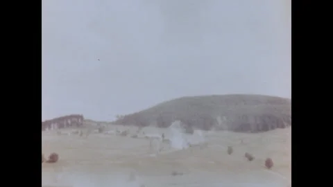 Berlin ruins Stock Footage 253690772