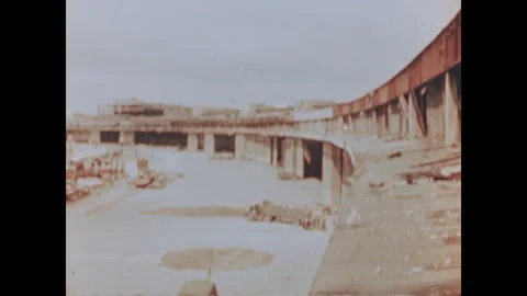 Berlin ruins Stock Footage 253691050