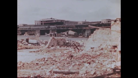 Berlin ruins Stock Footage 253691098