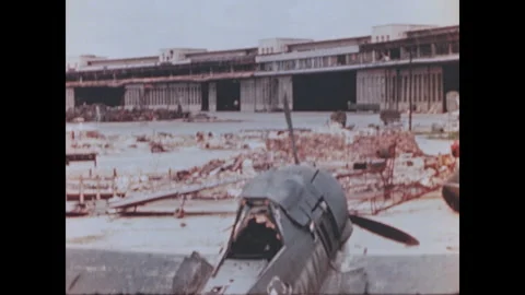 Berlin ruins Video stock 253691286