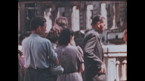 Berlin ruins Stock Footage 253691487