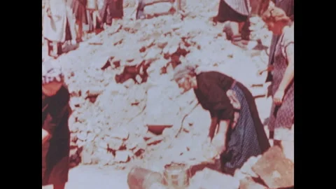 Berlin ruins Stock Footage 253691910