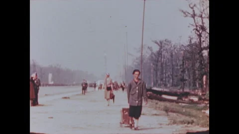 Berlin ruins Stock Footage 253692661