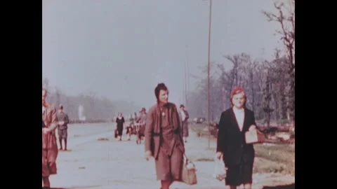 Berlin ruins Stock Footage 253692845