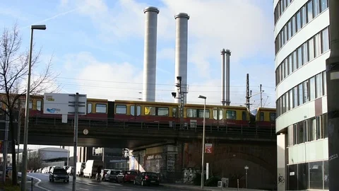 The Berlin S-Bahn Stock Footage 101055860