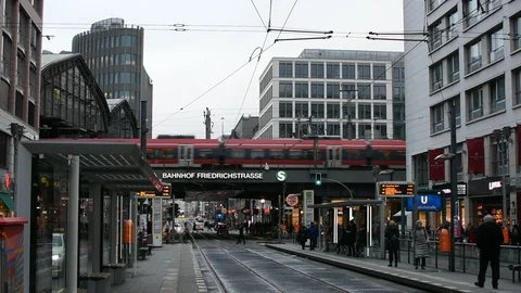 The Berlin S-Bahn Video stock 101196801