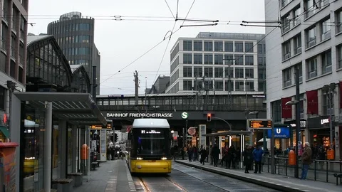 The Berlin S-Bahn Video stock 101196803