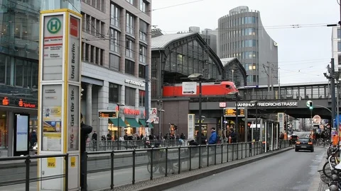 The Berlin S-Bahn Video stock 101197290