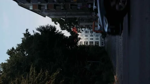 Berlin side street 库存影片 139311452