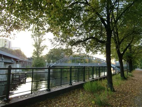 Berlin, spree riverside Foto stock