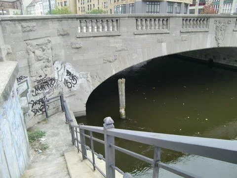 Berlin, spree riverside Stock Photos