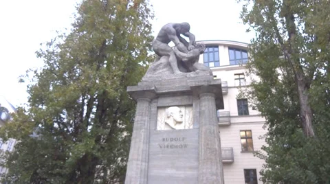 Berlin statue Stock Footage 32859213