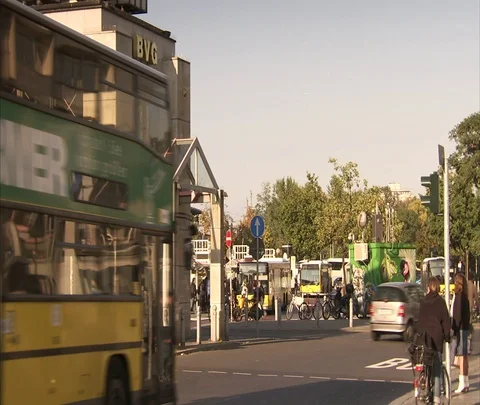 Berlin streets Stock Footage 86743074