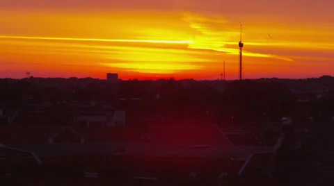 Berlin Sunrise Video stock 33044611