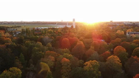 Berlin sunset Stock Footage 219403715