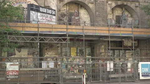 Berlin - Tacheles Facade 2018 Video stock 89203666