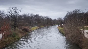 Berlin Time Lape with a Dynamic Sky and Popular Places Stock Footage 85947791