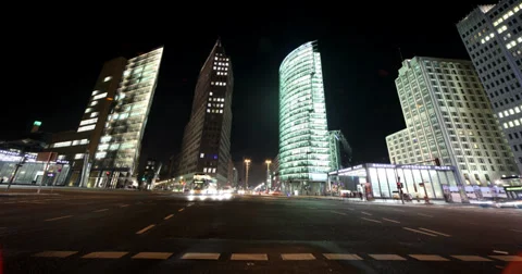 Berlin Timelapse in 4K at night Video stock 39190186