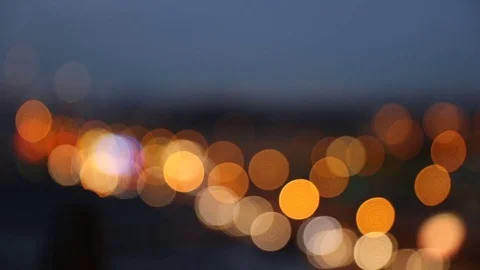 Berlin traffic defocused car lights Stock Footage 78041554