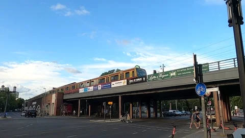 Berlin Train Station Tiergarten Stock Footage 158509905