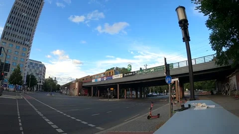 Berlin Train Station Tiergarten Stock Footage 158510488