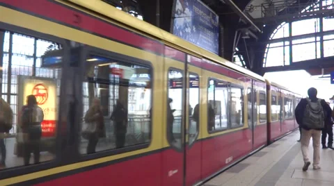 Berlin transportation Stock Footage 32864937