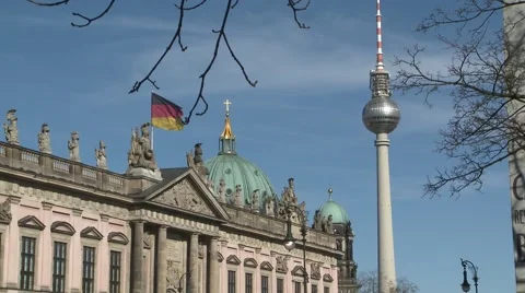 Berlin , TV tower Stock Footage 46754651