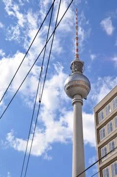 Berlin TV Tower Stock-Fotos