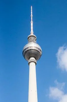 Berlin tv tower Stock Photos