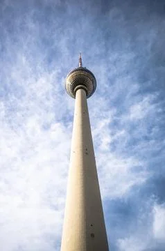 Berlin tv tower Stock Photos