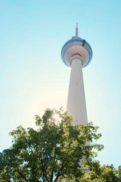 Berlin TV Tower Stock Photos