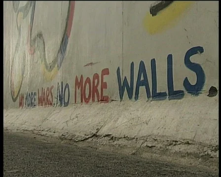 Berlin wall  Stock Footage 281953