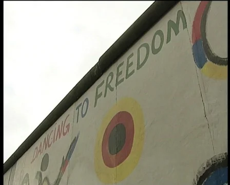 Berlin wall  Stock Footage 281955