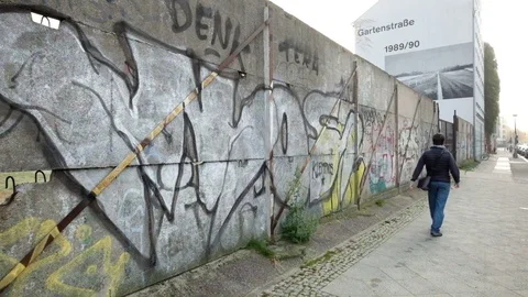 Berlin Wall 스톡 동영상 81564921