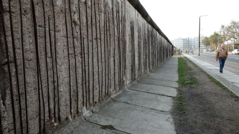 Berlin Wall 스톡 동영상 81564940