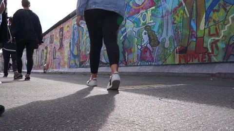 Berlin Wall Stock Footage 119415072