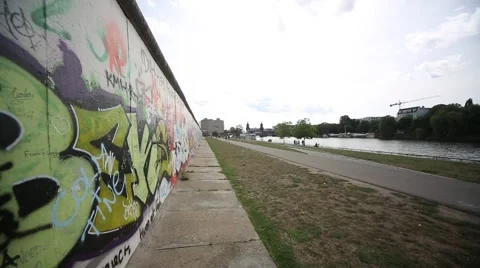 Berlin Wall, Germany Stock Footage 48655372
