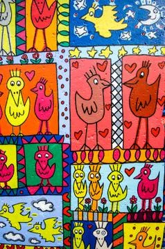 Berlin wall, germany Stock Photos