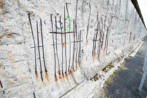 Berlin wall, germany Stock Photos