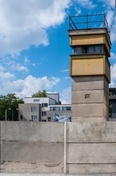 Berlin Wall Memorial Stock Photos